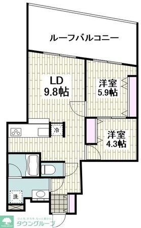 SAKURA C TERRACEの物件間取画像
